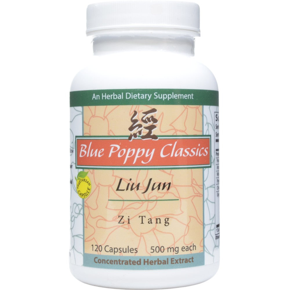Blue Poppy Liu Jun Zi Tang Six Gentlemen Formula 120 Capsules - VitaBuy