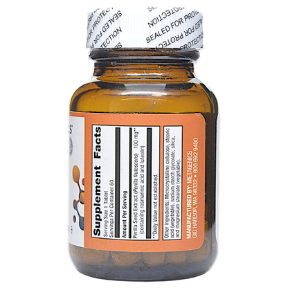 Metagenics Perimine 100 mg Perilla Seed Extract 60 Tablets