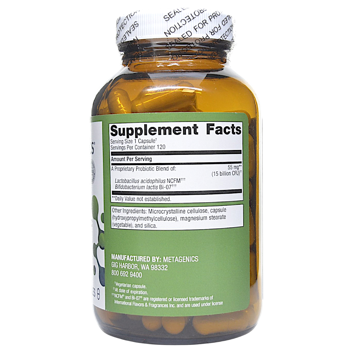 Metagenics UltraFlora Balance Daily Probiotic Digestive Support