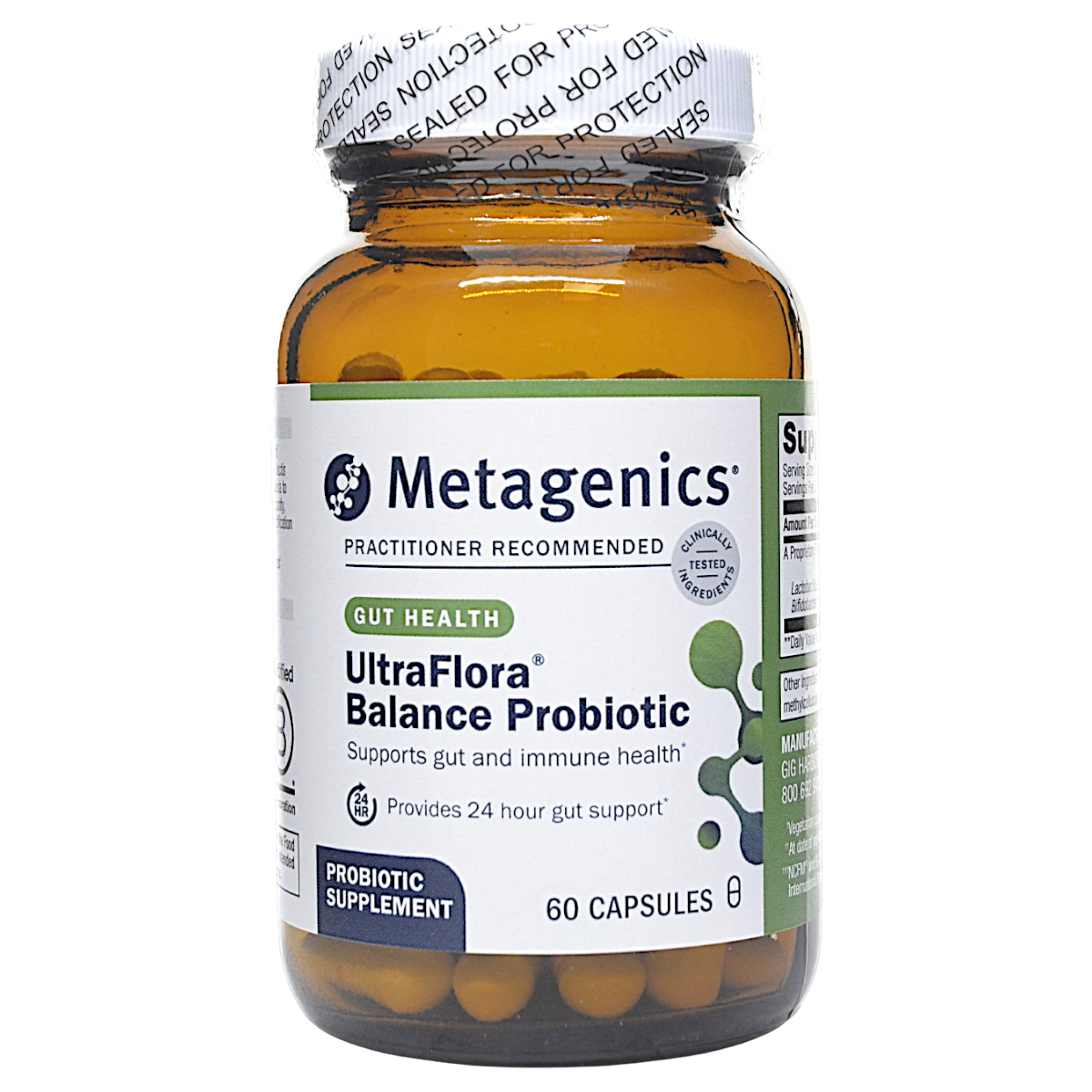Metagenics UltraFlora Balance Daily Probiotic Digestive Support