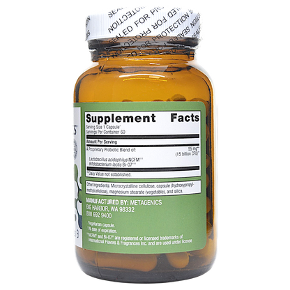 Metagenics UltraFlora Balance Daily Probiotic Digestive Support