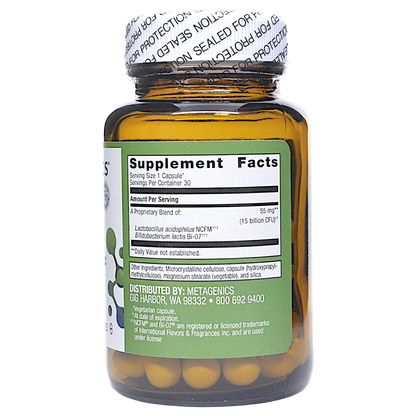 Metagenics UltraFlora Balance Daily Probiotic Digestive Support