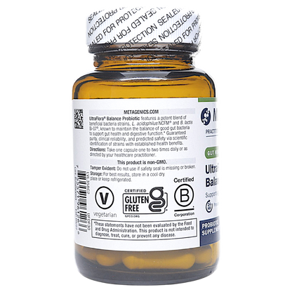 Metagenics UltraFlora Balance Daily Probiotic Digestive Support