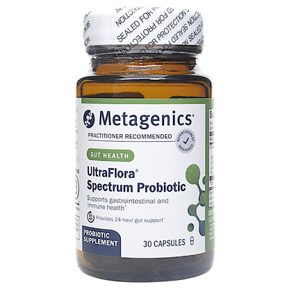 Metagenics UltraFlora Spectrum Probiotic Intestinal Microbiome Support