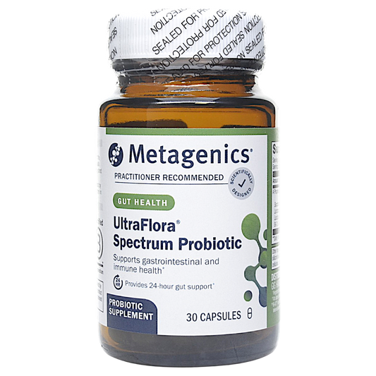 Metagenics UltraFlora Spectrum Probiotic Intestinal Microbiome Support