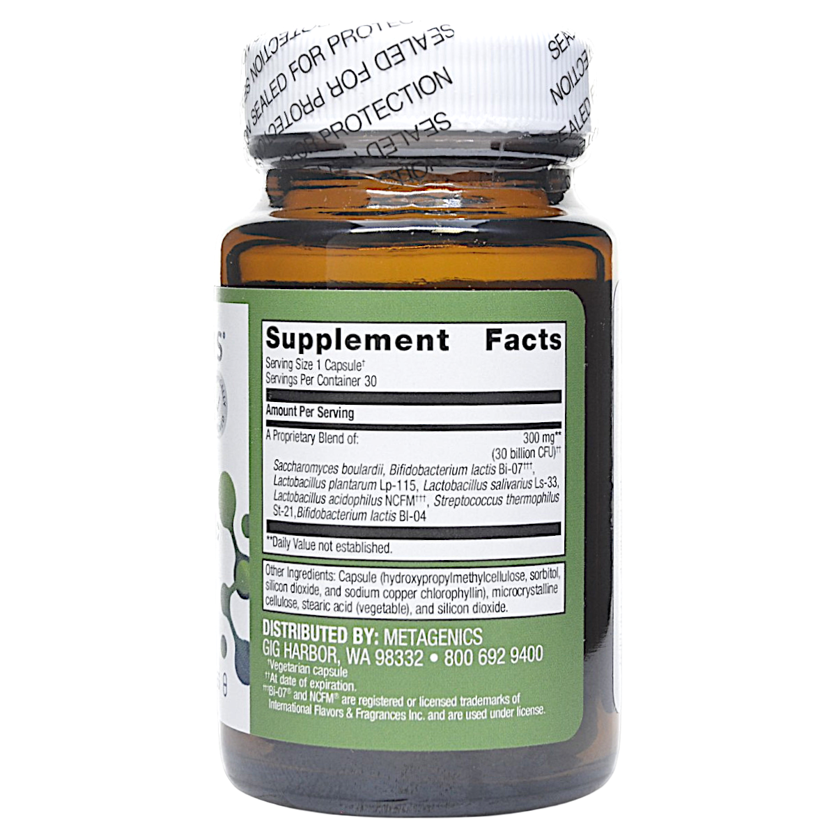 Metagenics UltraFlora Spectrum Probiotic Intestinal Microbiome Support