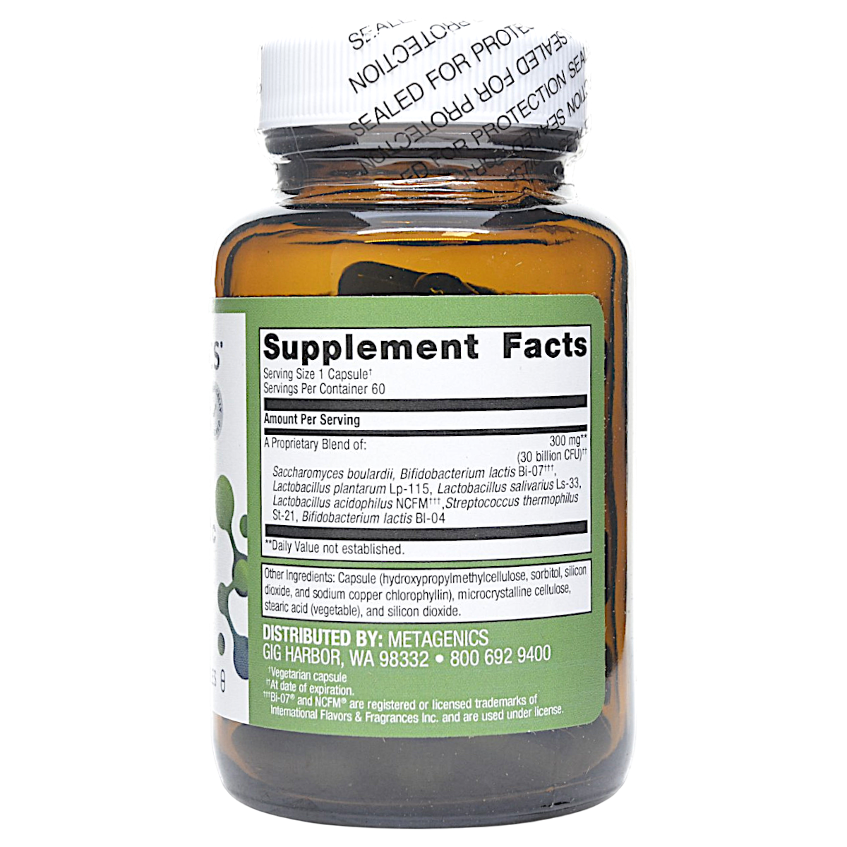 Metagenics UltraFlora Spectrum Probiotic Intestinal Microbiome Support