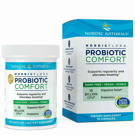 Nordic Naturals Nordic Flora Probiotic Comfort Supplement 30 Capsules