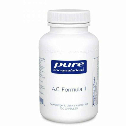 Pure Encapsulations A.C. Formula II Digestive Support 120 Vegetable Capsules