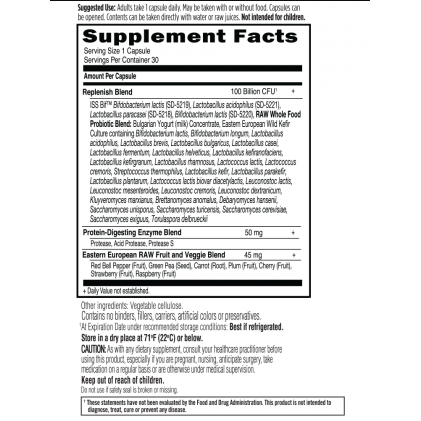Garden of Life RAW Probiotics Ultimate Care 100 Billion 30 Capsules