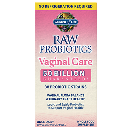 Garden of Life RAW Probiotics Vaginal Care 38 Strains 30 Capsules - VitaBuy
