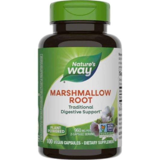 Nature's Way Marshmallow Root 455 mg 100 Capsules