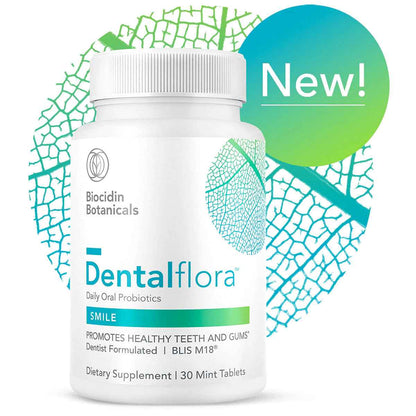 Biocidin Botanicals Dentalflora Oral Probiotic Tablets 30 Count