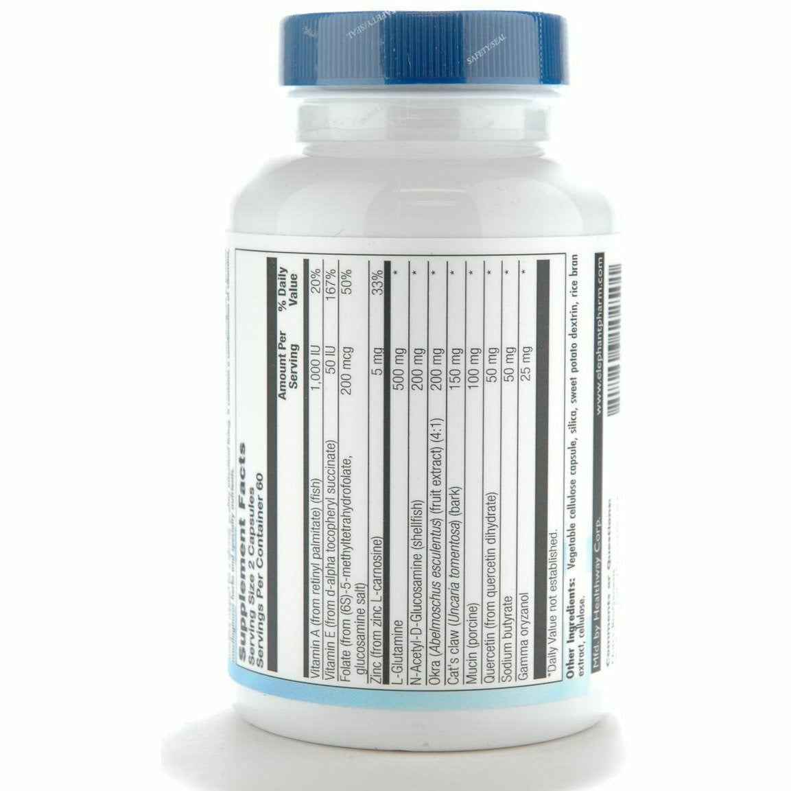 BioGenesis Intestinal Repair Capsules Digestive Support Supplement 120 Vcaps
