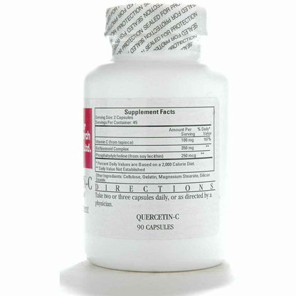 Ecological Formulas Quercetin-C Dietary Supplement 90 Capsules