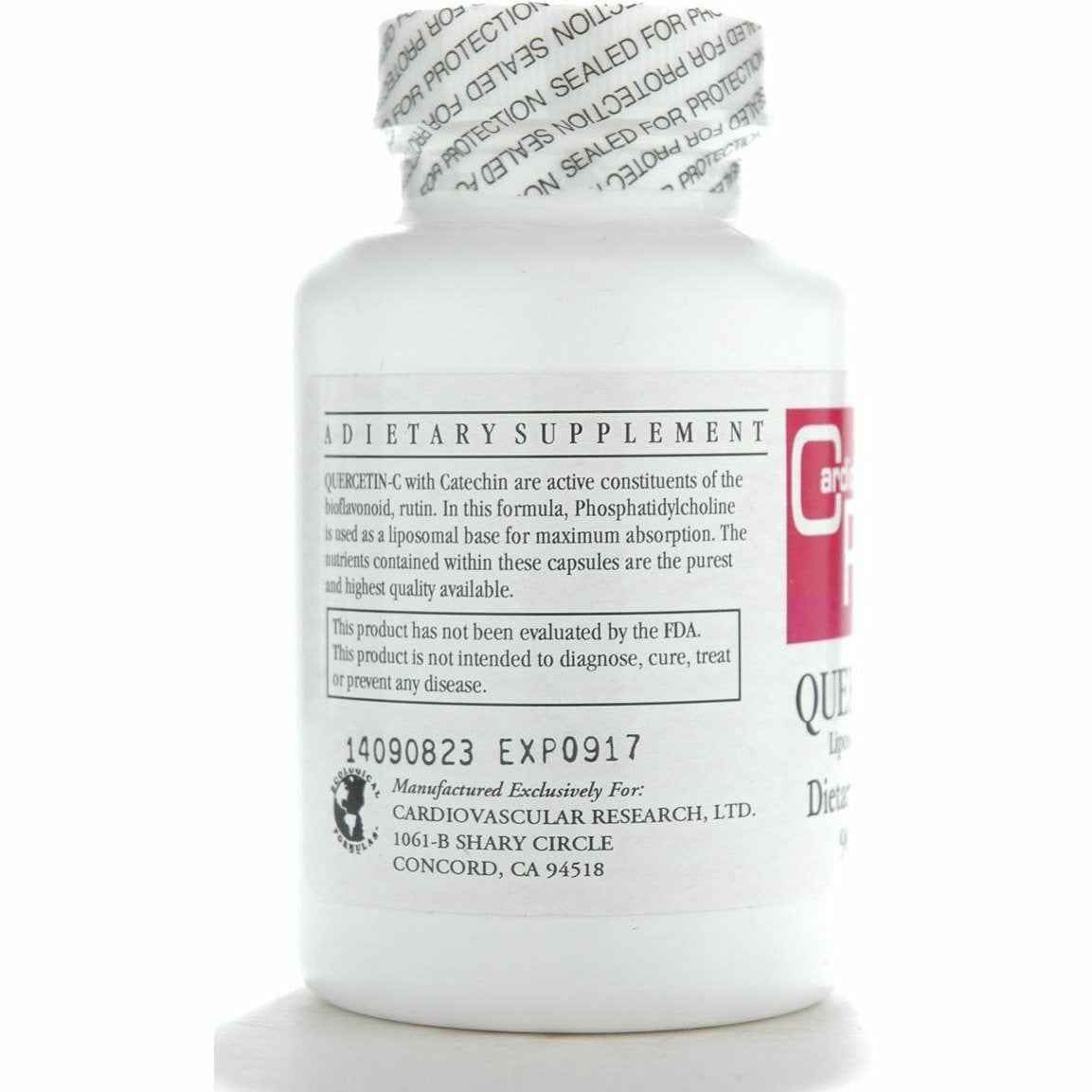Ecological Formulas Quercetin-C Dietary Supplement 90 Capsules