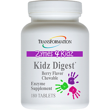 Transformation Enzyme Kidz Digest Chewable Digestive Enzyme Support Tablets