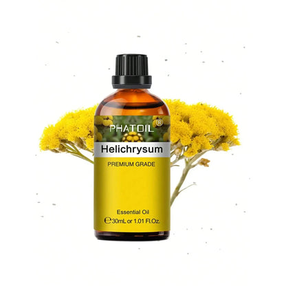 Premium Essential Oil 30ml Glass Bottle for Aromatherapy, Diffuser, Humidifier, Soap & Candle Making