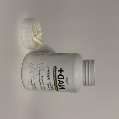 Ncduyde Liposomal NAD+ Supplement Nicotinamide Riboside Resveratrol 1500 mg