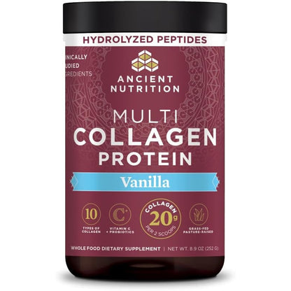 Ancient Nutrition Multi Collagen Peptides Powder Unflavored 45 Servings
