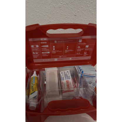 BAND-AID All-Purpose Portable Compact First Aid Kit 160 Piece Emergency Wound Care Essentials