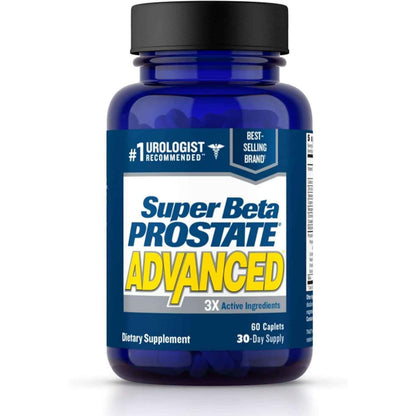 SUPER BETA PROSTATE Advanced - Prostate Health Supplements for Men, 60ct