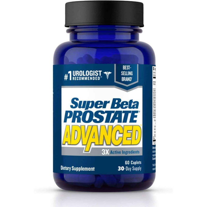Super Beta Prostate Advanced Beta Sitosterol for Prostate & Urinary Support, 60 Caplets