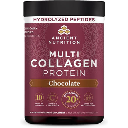 Ancient Nutrition Multi Collagen Peptides Powder Unflavored 45 Servings