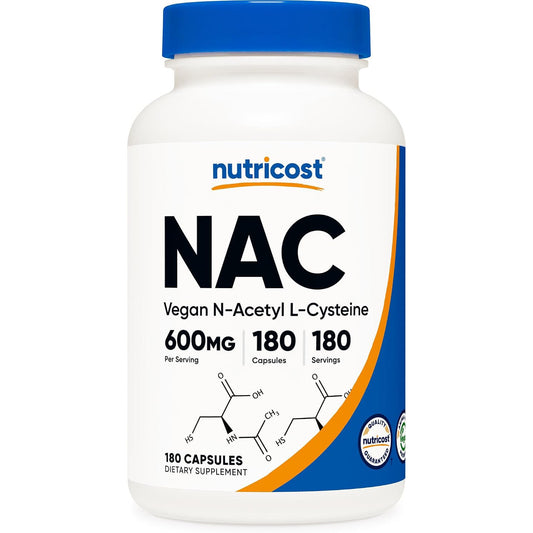 Nutricost NAC Immune and Respiratory Support Capsules
