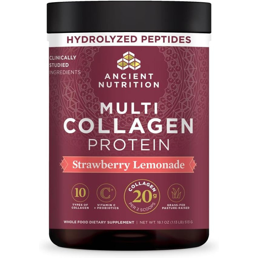 Ancient Nutrition Multi Collagen Peptides Powder Unflavored 45 Servings