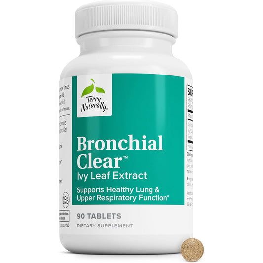 Terry Naturally Bronchial Clear Respiratory Support Tablets