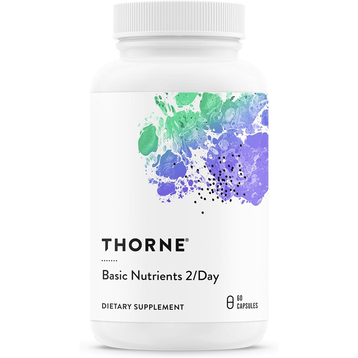 THORNE Basic Nutrients 2/Day Multivitamin Dietary Supplement Capsules