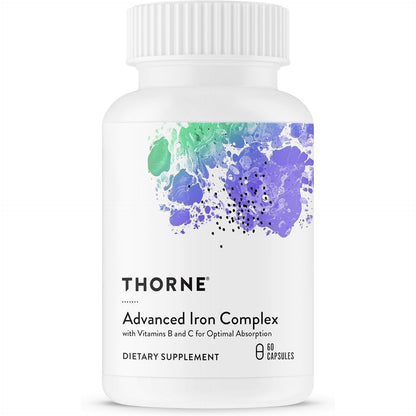 THORNE Advanced Iron Complex Dietary Supplement Capsules