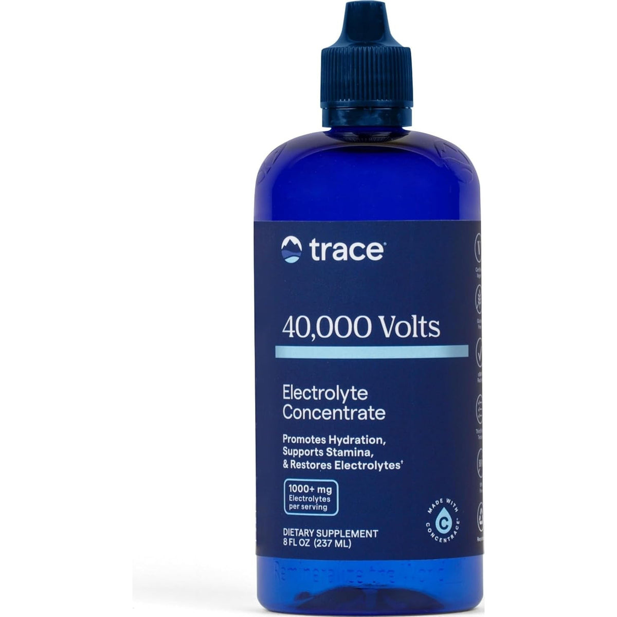 Trace Minerals 40,000 Volts Electrolyte Concentrate Liquid