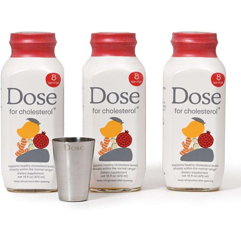 DOSE Cholesterol Cardiovascular Support Liquid Supplement 16oz Bottle