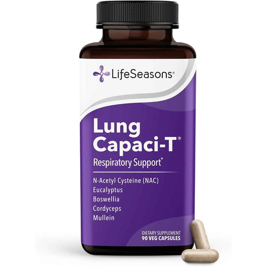 LifeSeasons Lung Capaci-T Respiratory Support Formula Capsules