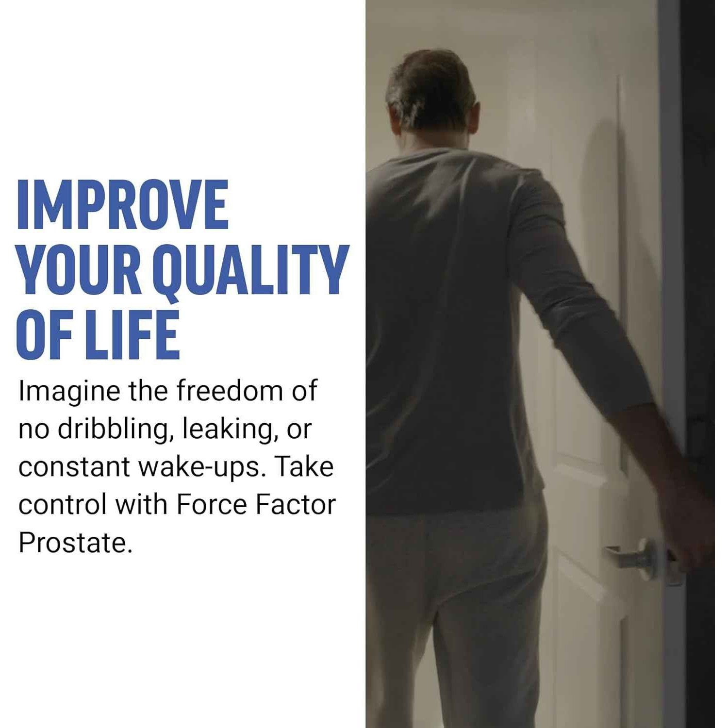 Force Factor Prostate Health & Urinary Support – Saw Palmetto, Pygeum & Beta Sitosterol, 60 Softgels