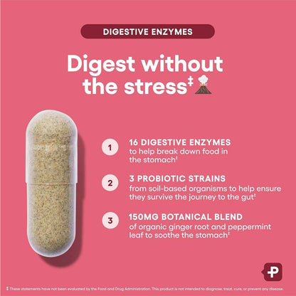 Physician's CHOICE Digestive Enzymes for Bloating & Digestion 16 Enzyme