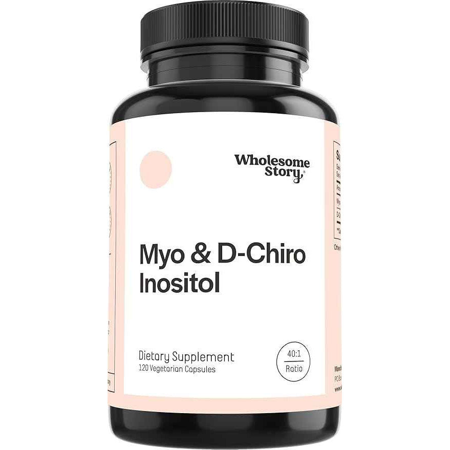 Wholesome Story Myo and D-Chiro Inositol Supplement 40:1 Ratio