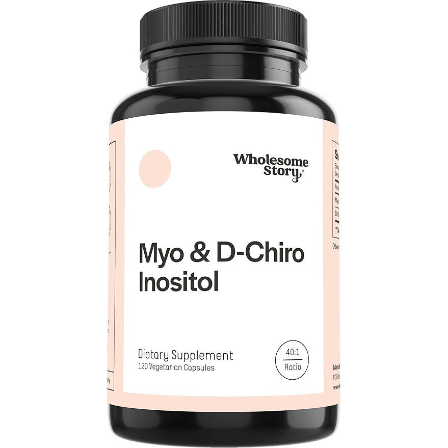 Wholesome Story Myo and D-Chiro Inositol Supplement 40:1 Ratio