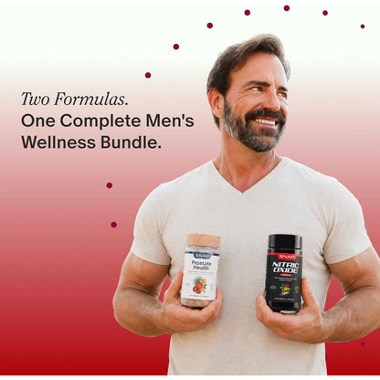 Snap Supplements Nitric Oxide Booster + Prostate Health Supplements for Men 60 + 90 Capsules