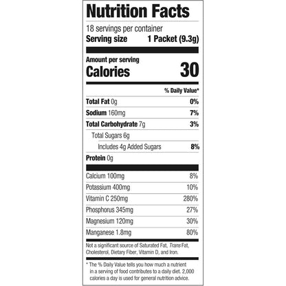 Emergen-C Hydration+ Vitamin C Sports Drink Mix Packets