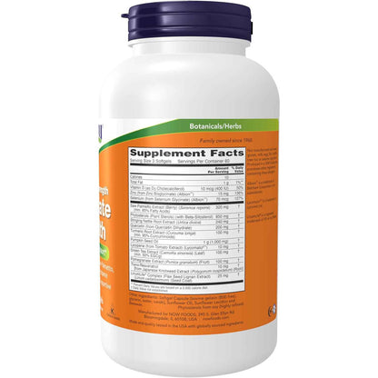 NOW Supplements Prostate Health Clinical Strength Saw Palmetto Beta-Sitosterol & Lycopene 180 Softgels