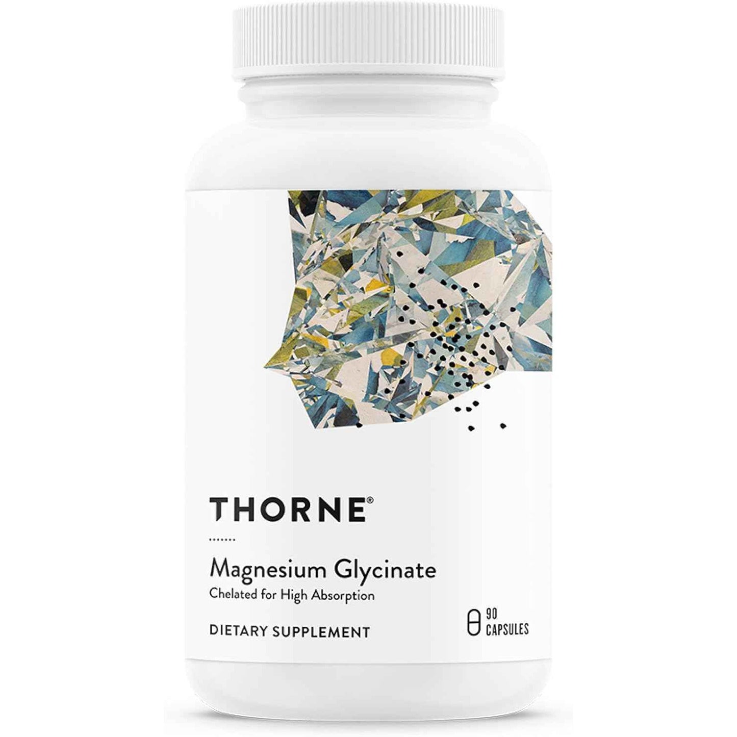 THORNE Magnesium Glycinate Chelated Supplement Capsules For Sleep And Muscle Relaxation