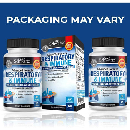 BioSchwartz Lung Detox Respiratory Immune Support Formula Capsules