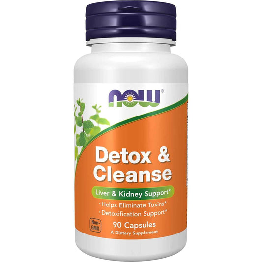 NOW Detox Cleanse Liver Kidney Support Formula Veg Capsules