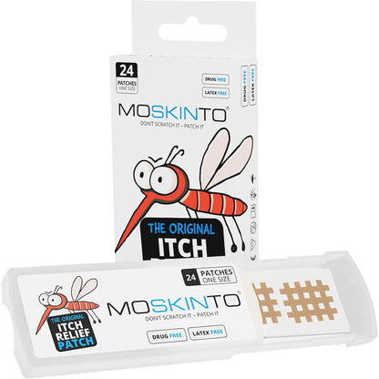Moskinto Original Bug Bite Patches Mosquito Itch Relief Stickers