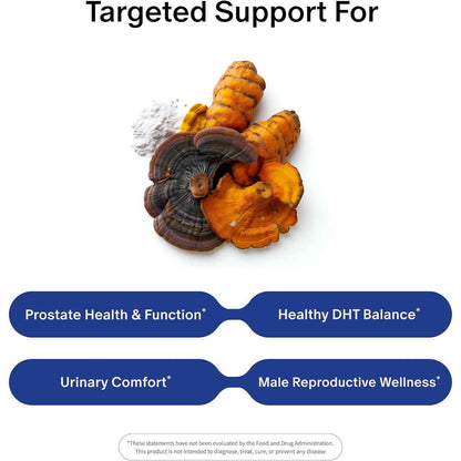 Snap Supplements Prostate Health Supplement for Men 90 Capsules Saw Palmetto Beta-Sitosterol