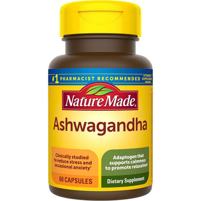 Nature Made Sensoril Ashwagandha Stress Mood Support Capsules
