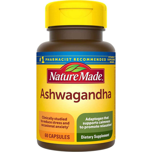 Nature Made Sensoril Ashwagandha Stress Mood Support Capsules